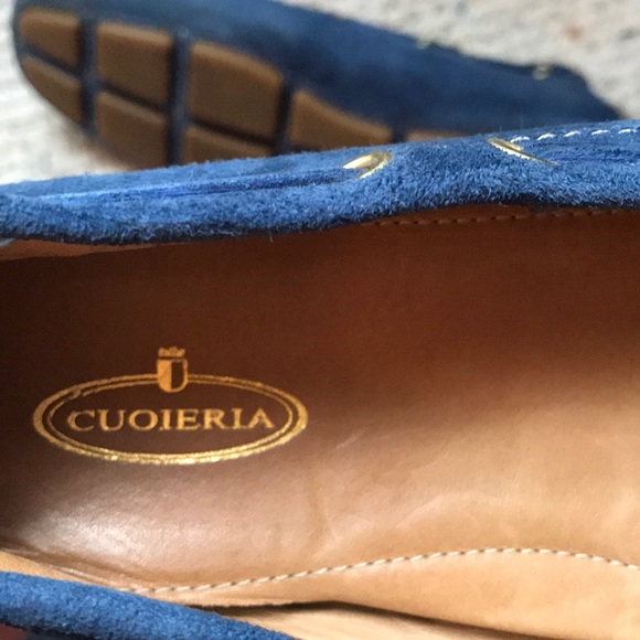 Cuoieria Italian Leather Women’s Loafer Shoe Sz 8 - Picture 8 of 9